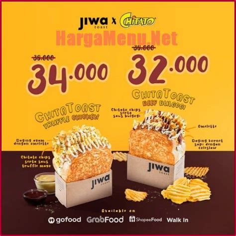 √ Pilihan Lezat Menu Janji Jiwa Toast - Harga Menu