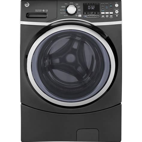 GE GFW450SPMDG 4.5 cu. ft. High-Efficiency Diamond Gray Front Load Washing Machine with Steam ...