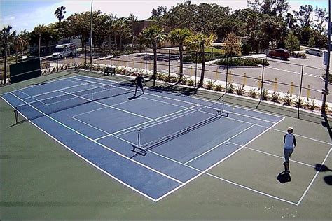 Painting Pickleball Lines on a Tennis Court