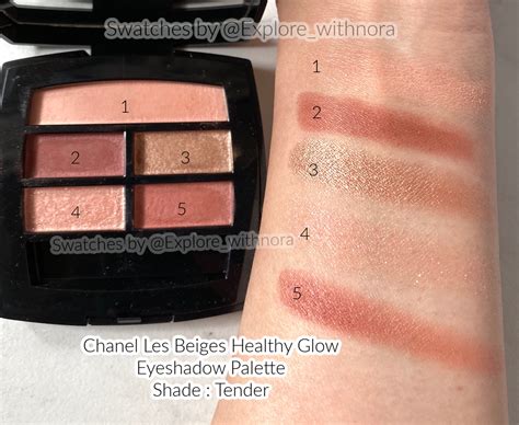 Chanel 2021 Les Beiges Healthy Glow Eyeshadow in Tender - Explore with Nora