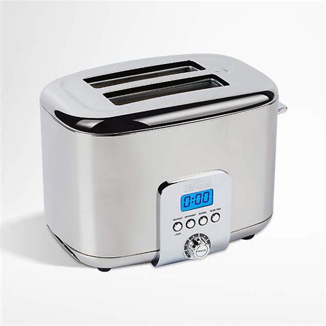 All-Clad 4-Slice Stainless Steel Toaster + Reviews | Crate & Barrel