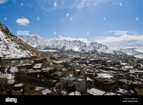 Aerial view in Leh, Himalayas. Ladakh, India Stock Photo - Alamy