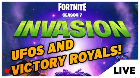 Fortnite Season 7 | UFOs and All New Battle Pass | w/ ChipWithDip ...