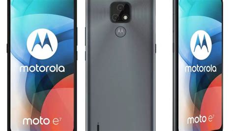 Moto E7 renders and specs leak online: the phone sports a 48MP main ...