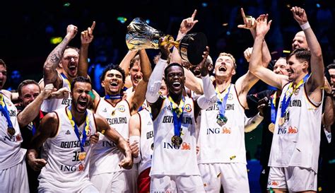 Great German side strikes Gold in 2023 FIBA World Cup - BasketballBuzz