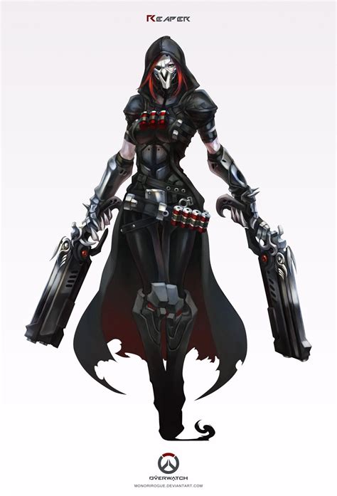 I know its a girl version reaper but makes a nice mercenary right ...