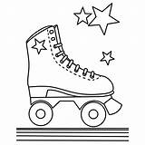 Roller Skate Coloring Page  UrielropWaters sketch template