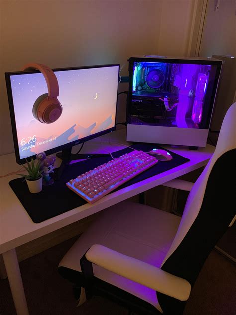 Bf built me a setup I love it #PC #Computers #Gaming | Ideas de sala de juegos, Sala de ...