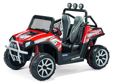 Peg Perego Electric Car for Kids Ride On RZR Polaris Red Ranger 24 Volt Battery 692624346222 | eBay