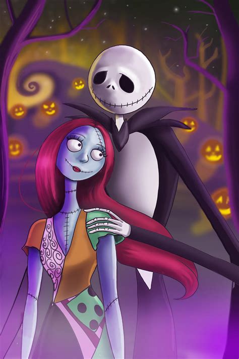 Jack and Sally by WhimsyWulf on DeviantArt