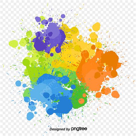 Splash Brush Effect PNG Image, Paint Brush Splash Effect, Paint Vector ...