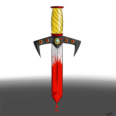 Quick Drawing - Bloody Dagger by ThriceCreamLover03 on DeviantArt