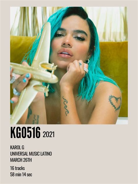 Karol G - KG0516 Album Poster