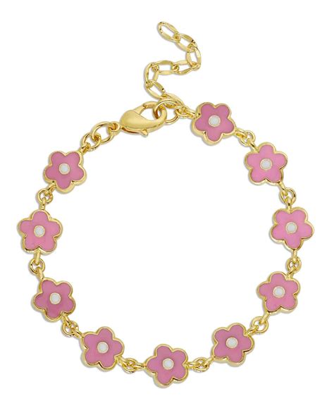 Flower Link Bracelet – Lily Nily