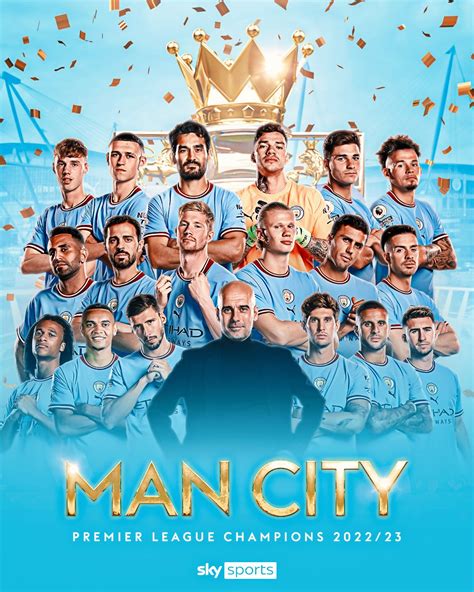 Manchester city has been crowned 2022/2023 Champions