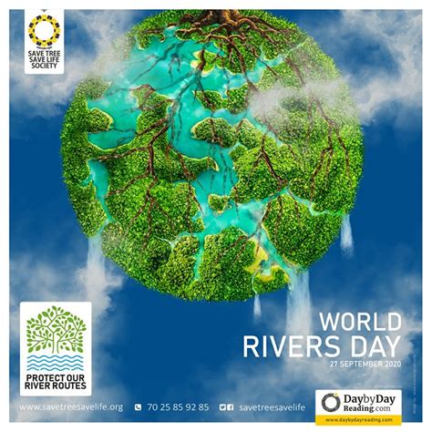 World Rivers Day | Save trees, World, Life