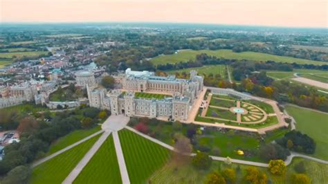 Windsor Castle Drone • The Largest Inhabited Castle in the World - YouTube