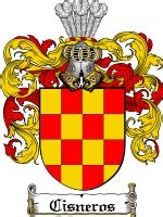 Cisneros Coat of Arms / Cisneros Family Crest