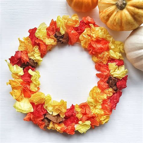 | AUTUMN WREATH | We got our craft on this morning and S really enjoyed ...