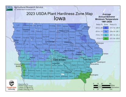 Growing Zones In Iowa Map | Gardening Know How