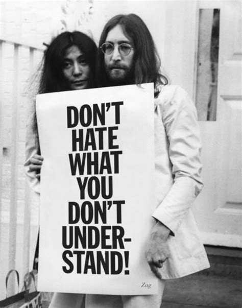 John Lennon and Yoko Ono are a true inspiration. | Zitat der woche ...