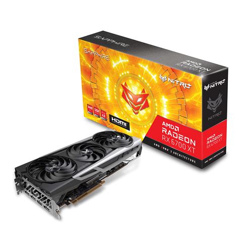 Buy Sapphire Technology Nitro+ AMD Radeon RX 6700 XT Gaming Graphics Card with 12GB GDDR6, AMD R ...