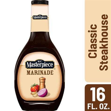 KC Masterpiece Classic Steakhouse Marinade, 16 Fl Oz - Walmart.com - Walmart.com