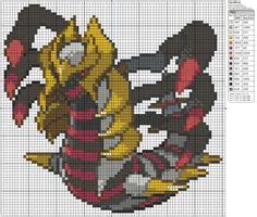 Regirock Pixel Art Pattern | Pixel art pokemon, Pokemon cross stitch ...