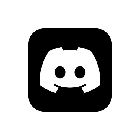 Black Discord logo, Black Discord icon, Black Discord symbol free ...