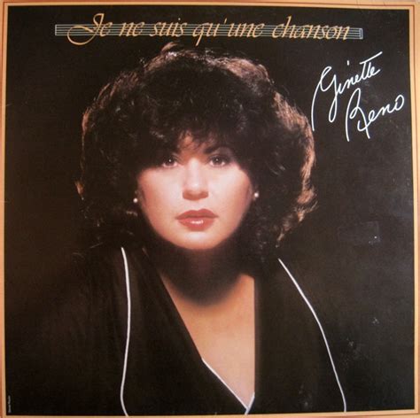 Ginette Reno - Je Ne Suis Qu'Une Chanson (1979, Vinyl) | Discogs