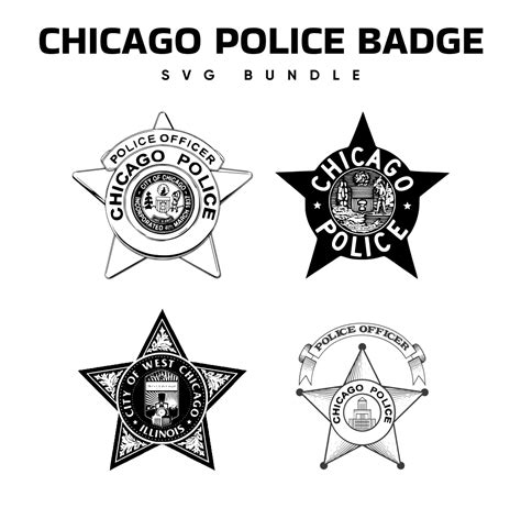 Chicago Police Badge SVG Designs – MasterBundles