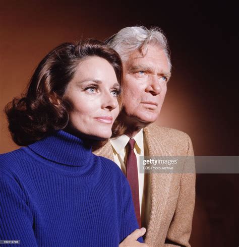 JONES. Buddy Ebsen as Barnaby Jones and Lee Meriwether as Betty... News Photo - Getty Images