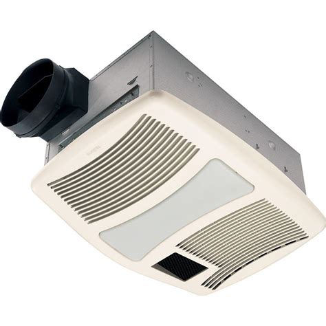 NuTone QTXN Series Very Quiet 110 CFM Ceiling Exhaust Fan with Heater ...