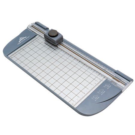 JIELISI A4 12 Inch Portable Paper Cutter, 3 Ways Paper Trimmer, Gray - Walmart.com