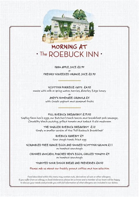 Dine – The Roebuck Inn