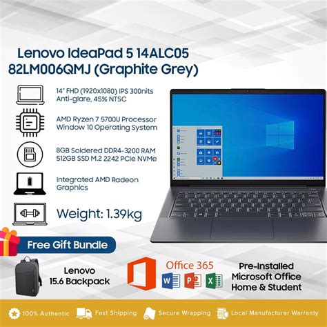 Lenovo IdeaPad 5 14ALC05 14" Laptop Price In Malaysia - KTS