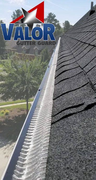 Valor Gutter Guard and Your Roof | Gutter guard, Gutter protection, Gutters