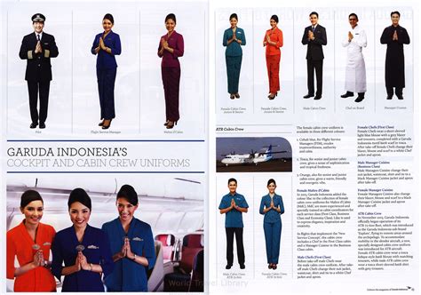 Garuda Indonesia Colours inflight magazine 2016 November, cockpit and cabin crew uniforms ...