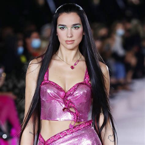 Dua Lipa Taps Into the Barbiecore Trend With New Hot Pink Hair | Nestia