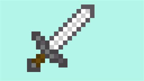 Pixilart - MInecraft Iron Sword by Gummibears101