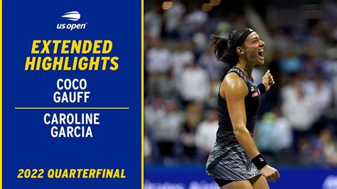 Coco Gauff vs. Caroline Garcia Extended Highlights | 2022 US Open ...