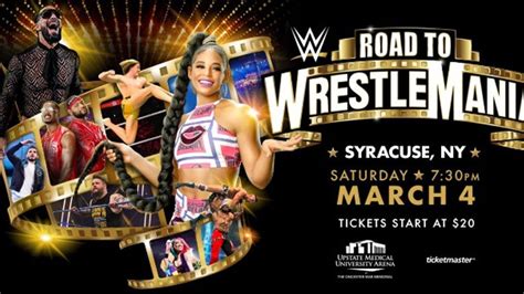 WWE Road to WrestleMania returning to Syracuse in Spring 2023