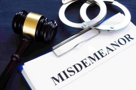 Misdemeanor Examples: List Of Common Misdemeanors Inside