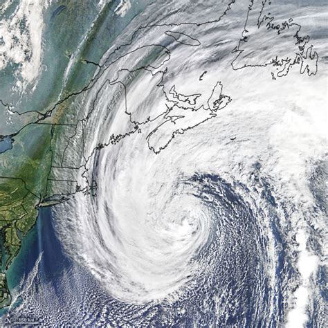 Hurricane Teddy Approaches Nova Scotia