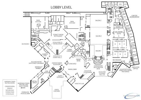San Diego Marriott Marquis Floor Plans - floorplans.click