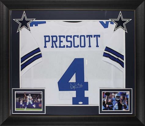 Charity Benefits Unlimited Dak Prescott signed jersey framed 1 ...