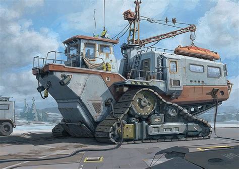 Pin on concept | Dieselpunk vehicles, Rescue vehicles, Sci fi concept art