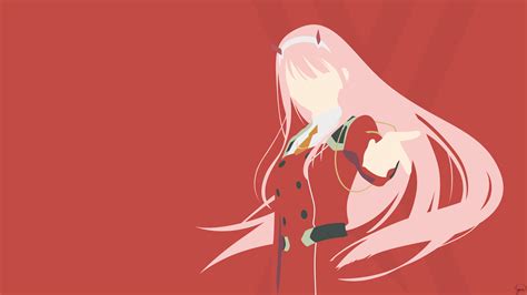 darling in the franxx zero two with red background 4k hd anime Wallpapers | HD Wallpapers | ID ...