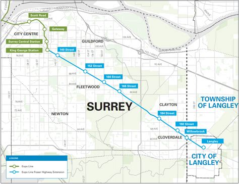 Skytrain Stations Map