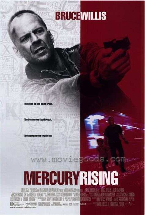 All Posters for Mercury Rising at Movie Poster Shop